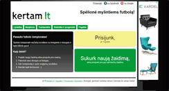 Desktop Screenshot of kertam.lt